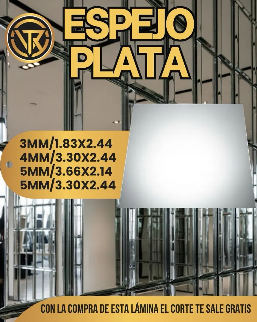 Espejo Plata